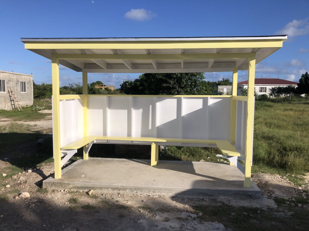 New Bus Stops for Barbuda